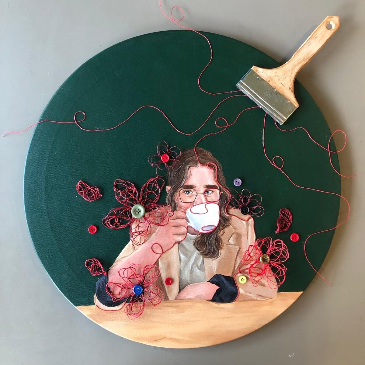 Zelfportret Maartje Haas